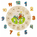 Дървен пъзел с дръжки Pino toys Часовник и числа 1-12, 3+ години, 2008606009255100 05 