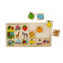 Pino toys matching 3-category logic game, 18+ months