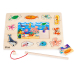 Магнитен дървен пъзел Pino toys Риболов 2+ години, 2008606009255247 04 