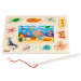 Магнитен дървен пъзел Pino toys Риболов 2+ години, 2008606009255247 04 