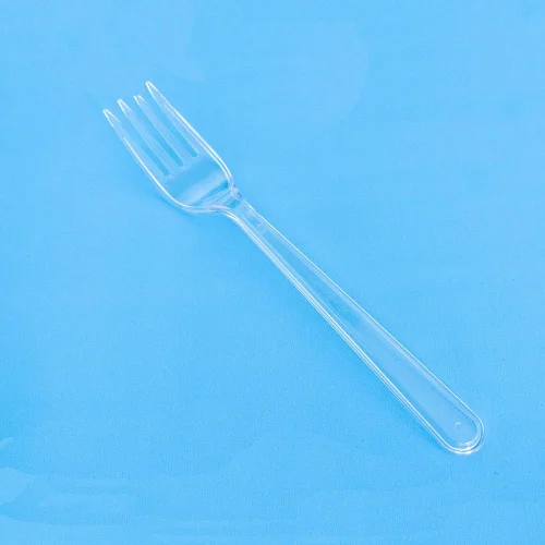 Forks plastic transparent 180Mm 50pc, 1000000000019470