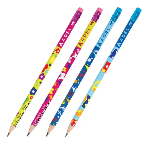 Adel Kids HB pencil with eraser, 1000000000043106