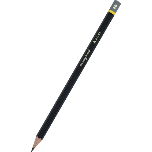 Adel Drawing Pencil 2B, 1000000000100200