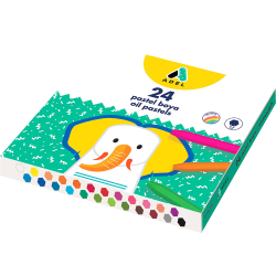 Маслени пастели Adel Hexagonal 24 цвята