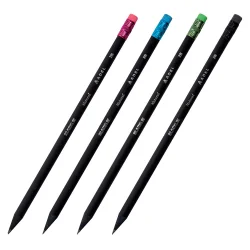 Blackline Natural 2B pencil with eraser