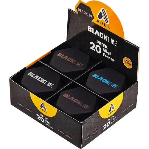 Adel Blackline Honeycomb Black eraser, 1000000000043050 02 