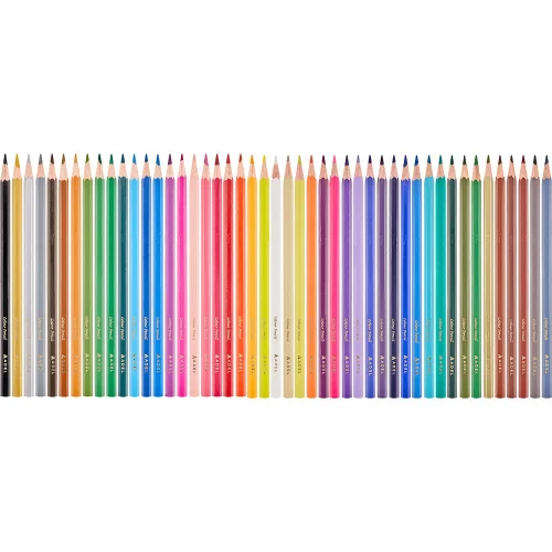 Colored pencils Adel 48 colors long, 1000000000043060 02 
