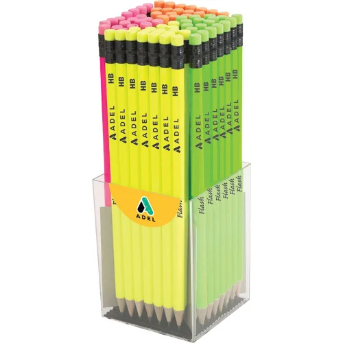 Adel Flash HB pencil with eraser, 1000000000043037 02 