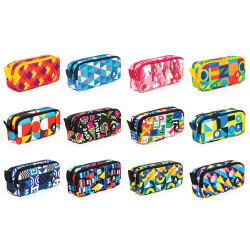 Несесер Adel 23-1 Corner 2 ципа празен