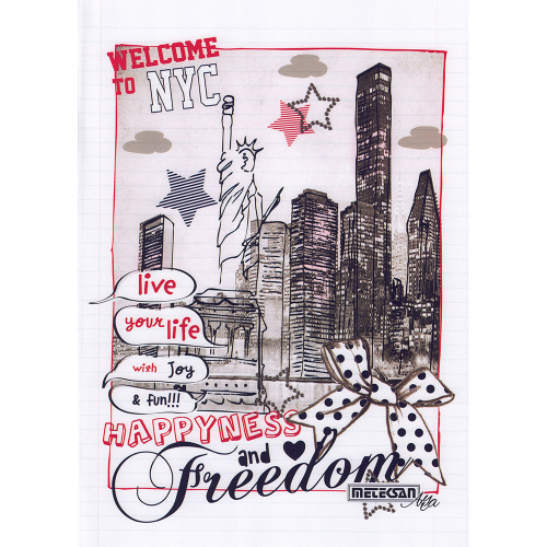 Notebook A4 Arya assorted PP 100sh, 1000000000036137 09 