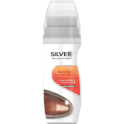 Боя за обувки Silver 75мл кафява