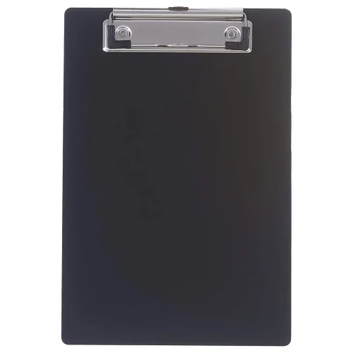 Clipboard without lid А5 black, 1000000000031940