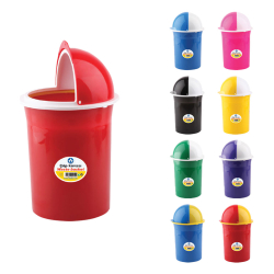 Кошче PVC с капак асорти 5.5 л