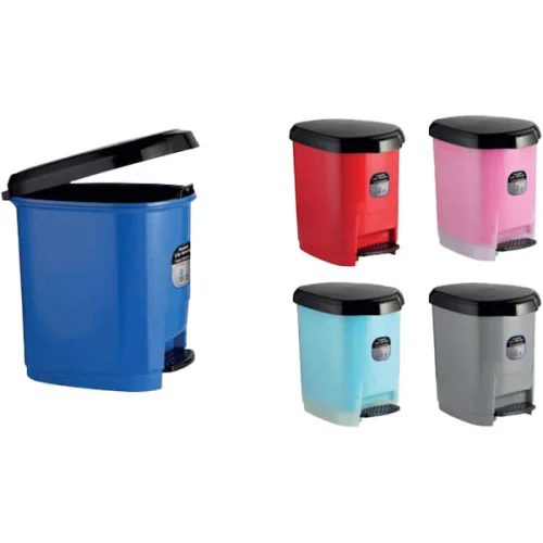 PVC bin with pedal 1580 20l assorted, 1000000000040924