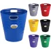 Waste basket PVC 1670 assor.colors 12l, 1000000000040922 02 