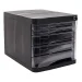 Office box Ark 5 drawers Black + key, 1000000000044919 02 