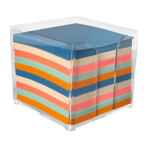 Paper cube Ark 90/90 pastel PVC 800sh, 1000000000044922