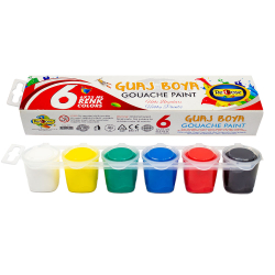 Tempera gouache paints 3A 6 colors 25ml
