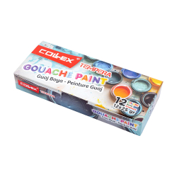 Tempera paint gouache Collex 12clr 25ml