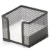 Paper metal cube holder black, 1000000000005059 02 
