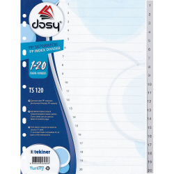 Exxo PVC divider A4 1-20