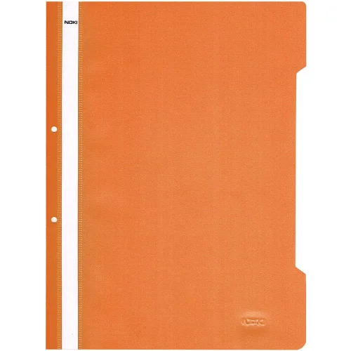 PVC folder with perforation Lux orange, 1000000000008326