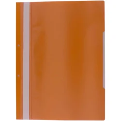 Папка PVC с перфорация оранжев