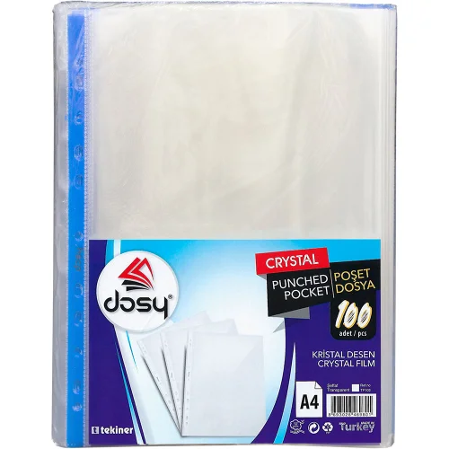 Pocket crystal Dosy A4 80µm 100 pcs, 1000000000013156 02 