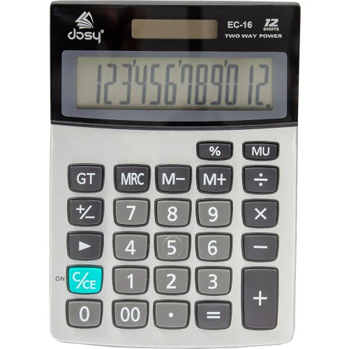 Calculator Dosy EC-16 12 digit desktop, 1000000000022592