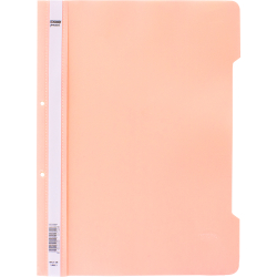 PVC папка с перфорация пастел сьомга