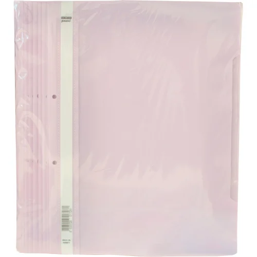 PVC folder with perfor. pastel lavender, 1000000000037862 02 