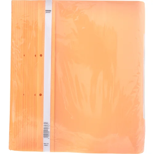 PVC folder with perfor. pastel peach, 1000000000037861 02 