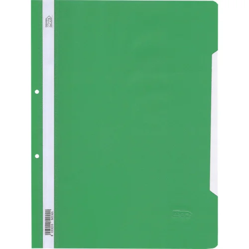 Папка PVC с перф. Grafos Color зелен, 1000000000042509