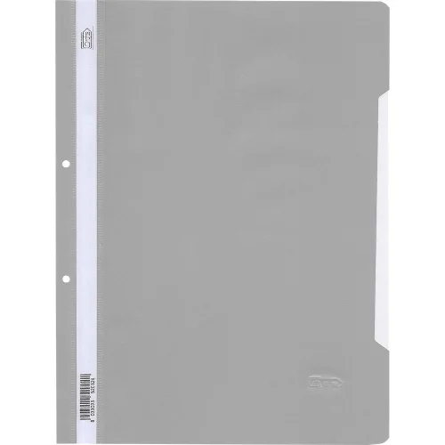 PVC folder with perf. Grafos Color gray, 1000000000042511