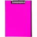 Clipboard with lid Noki neon pink, 1000000000031203 02 