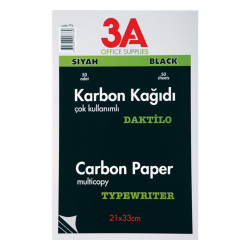 Индиго За Машинопис Черно Оп.100