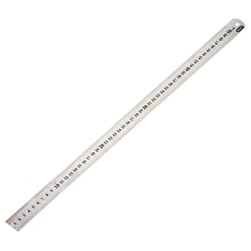 Metal ruler 50 cm, 1000000000009167