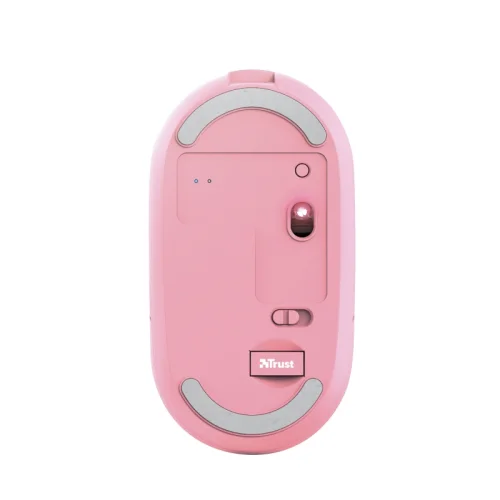 Trust Wireless mouse Puck, Pink, Silent, 2008713439241259 04 