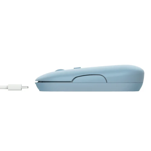 Trust Wireless mouse Puck, Blue, Silent, 2008713439241266 03 