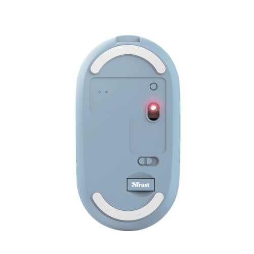 Trust Wireless mouse Puck, Blue, Silent, 2008713439241266 04  — OK Office Trust Wireless mouse Puck, Blue, Silent, 2008713439241266 04