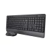 Trust Trezo wireless keyboard + mouse set, Black, Silent , 2008713439245295 05 