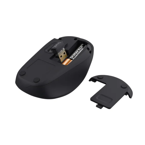 Trust Wireless mouse YVI+, Black, Silent , 2008713439245493 02 