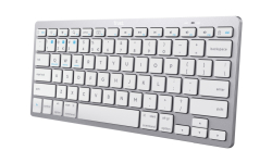 Безжична клавиатура Trust Basics Bluetooth, бял