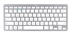 Wireless Keyboard Trust Basics Bluetooth, White