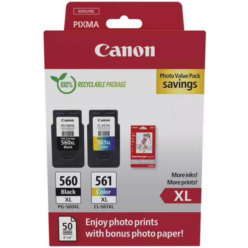 Canon Multi Pack PG-560XL/CL-561XL Original, 2008714574679402 — OK Office Canon Multi Pack PG-560XL/CL-561XL Original, 2008714574679402