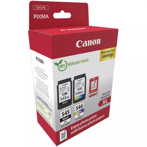 Canon Multi Pack PG-545XL/CL-546XL Original + Photopaper, 2008714574679983 02  — OK Office Canon Multi Pack PG-545XL/CL-546XL Original + Photopaper, 2008714574679983 02