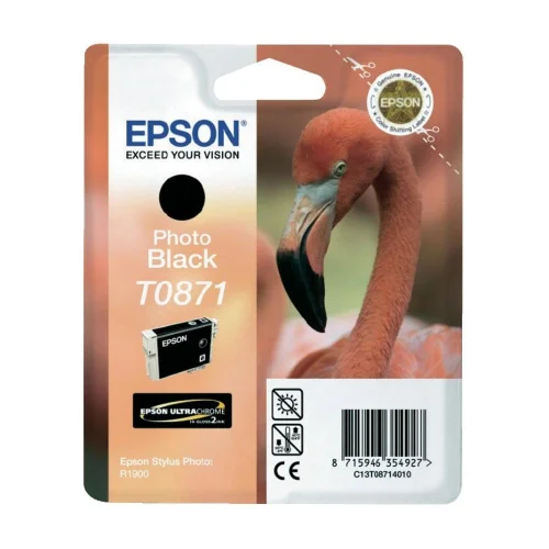 Ink cartridge Epson T0871 Photo Black Оriginal 11.4ml, 2008715946354927