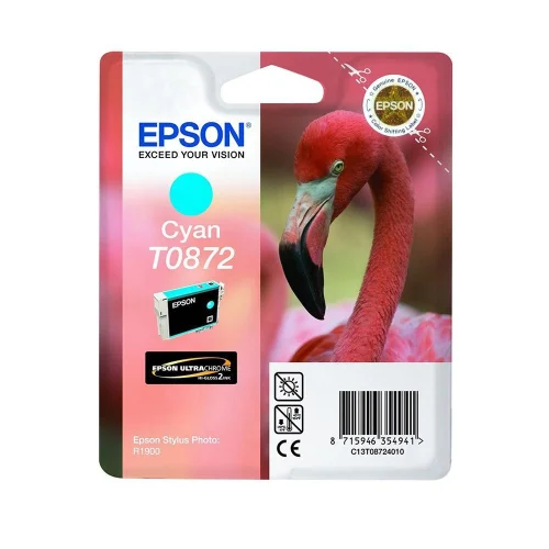 Патрон Epson T0872 Cyan оригинал 11.4ml, 2008715946354941