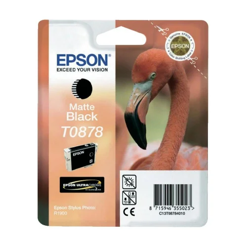 Патрон Epson T0878 Matte Black оригинал 11.4 ml, 2008715946355023