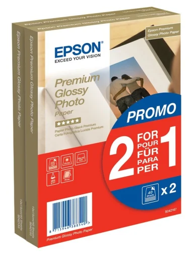 Photo paper Epson premium glossy, 1000000000038072 02 